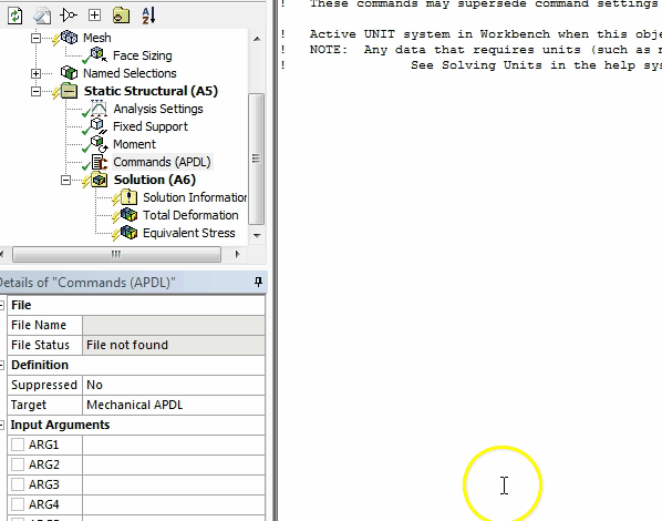 Param - Mechanical APDL In