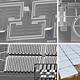 MEMS Applications: (clockwise from top-left) Actuator, Optical Shutter, Cantilever Beam Switch, Micro-mirror array